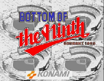 Bottom of the Ninth (version T)